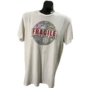 Aeropostale “Fragile - Handle with Care” Graphic T-Shirt (Size L)